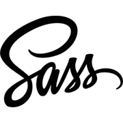 Scss text logo